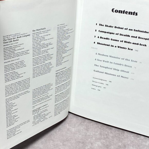 War on the High Seas (The Third Reich) 1991 Hardcover Time-Life Books WWII - Picture 3 of 8